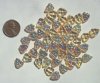 50 10mm Light Topaz AB Leaf